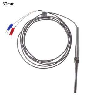 K type Thermocouple 2m Cable M8 Thread Temperature Sensor Probe 50mm/100mm/200mm NEW