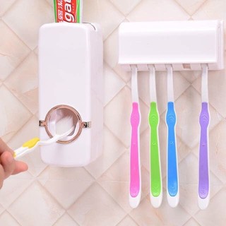 Toothpaste Dispenser ที่กดยาสีฟันศูนย์ยากาศ