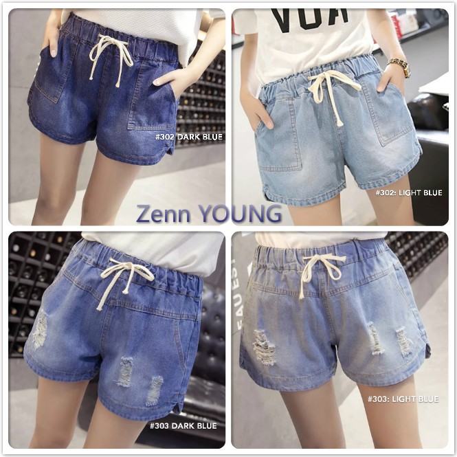 2018 PLUS SIZE DENIM SHORT PANTS (M-5XL)
