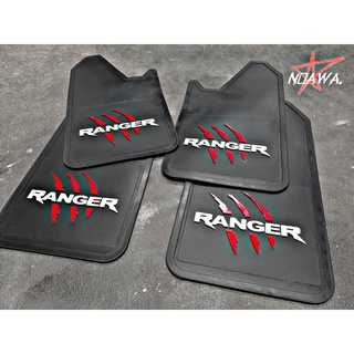 บังโคลนรถยนต์ RANGER รอยข่วนแดง (เฉพาะแผ่น 1คัน หน้า+หลัง)