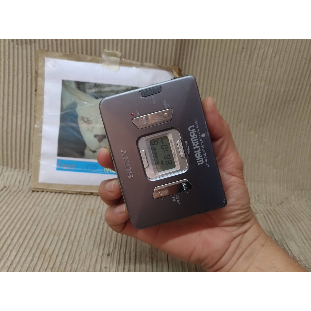 เครื่องเล่นเทป Sony Walkman WM-FX855 เทปพร้อมFM