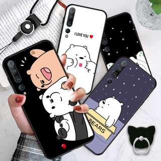 เคสโทรศัพท์ซิลิโคน TPU แบบนิ่ม ลายการ์ตูนอนิเมะ We Bare Bears กันกระแทก สําหรับ Xiaomi mi 10T Pro 5G 10 Pro 10 5G 9 9 Pro 9 Se 9 Lite CC9 A3 CC9e