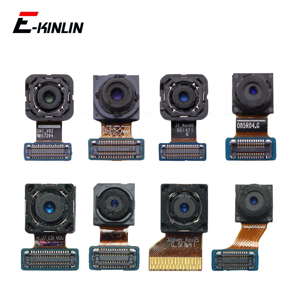 ด้านหลังหลักด้านหน้า Facing Selfie กล้อง Flex สําหรับ Samsung Galaxy J3 J5 J7 Pro 2017 2016 อะไหล่ซ่