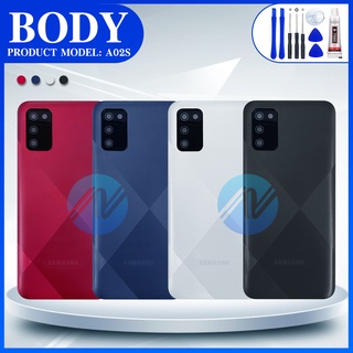 บอดี้ Body（ฝาหลัง+ เคสกลาง）Samsung A02s（SM-A025）