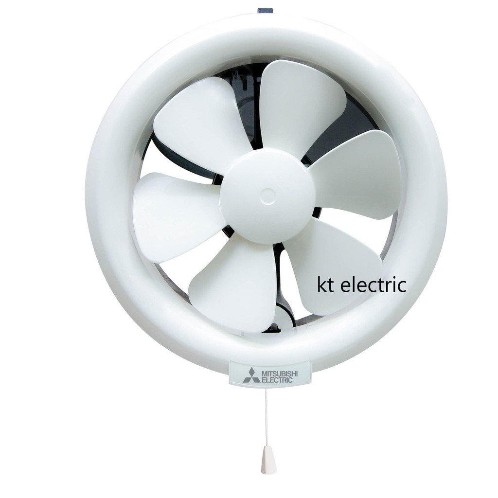 MITSUBISHI V-15SL6T / V-20SL7T / V-20SLC7 / V-20SH7T / V-15EWG6Tพัดลมระบายอากาศแบบติดกระจก ใบพัด 6 /