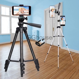 【GGhouse】ขาตั้งกล้องเเละมือถือได้ทุกรุ่น TRIPOD TF-3110/3120 เเถม หัวหนีบมือถือฟรี พร้อมซองใส่ขาตั้งอย่างดี