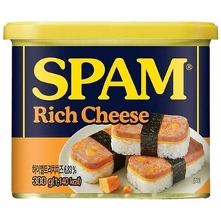 cj spam rich cheese 스팸리치치즈 (200g,300g) หมูแฮมกระป๋องยอดฮิตเกาหลี