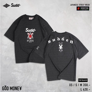 Sudd เสื้อยืดแขนสั้น โอเว่อร์ไซส์ รุ่น Godmoney