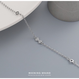 สร้อยข้อมือ  BOW WITH DIAMOND [01-0088]