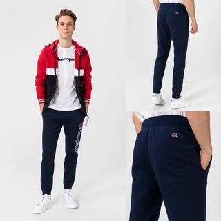 CP⏸CHAMPION ORGANIC COTYON RIB CUFF PANTS กางเกงขายาวจ็อกเกอร์แบรนด์