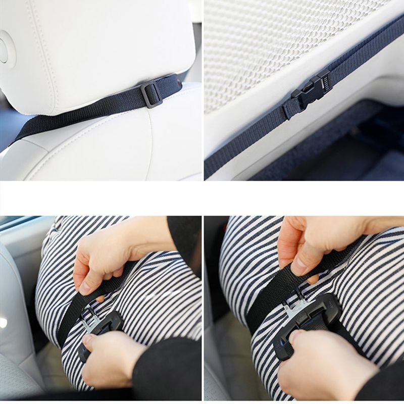 Happy PETs 🐶🚘 Pet car seat สุนัข เบาะสุนัข ที่นอนสุนัขในรถยนตร์มาพร้อมสายล็อคไม่ให้กระโดด รูปที่ 6