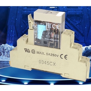 G2R-2-SN relay omron P2RF-08E ของแท้รีเลย์