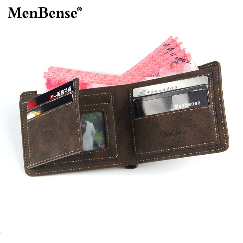 กระเป๋าสตางค์ผู้ชาย Men Bense กระเป๋าสตางค์สั้น  MPQ7