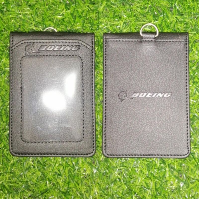 BOEING Black Staff Pass ID Holder Multicard