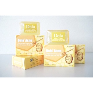 Dela Acne 40gm. สบู่ลดสิว