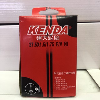 ยางในจักรยานKENDA27.5X1.5/1.75 F/V NI