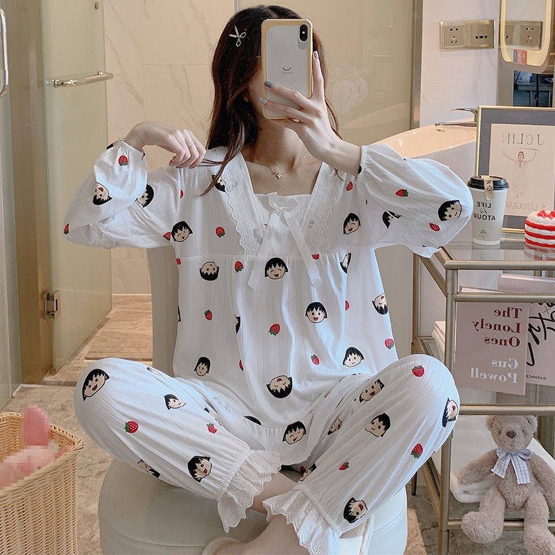 พร้อมส่งชุดนอน ชุดนอนน่ารัก เชตชุดนอน ชุดนอนลายการ์ตูน ชุดนอนคนโต ชุด ...