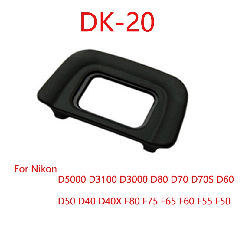 DK-20 ยาง Eye Cup Eyepiece Eyecup สําหรับ Nikon D5000 D3200 D3100 D3000 D80 SLR กล้อง