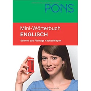 PONS Mini- Dictionary English: Quickly look up the right one : 9783125173897 (นำเข้าของแท้100%)