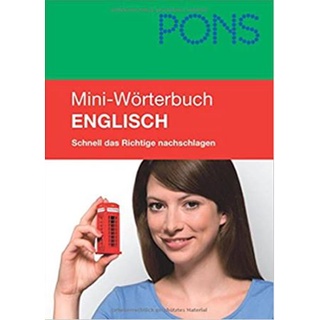 PONS Mini- Dictionary English: Quickly look up the right one : 9783125173897 (นำเข้าของแท้100%)