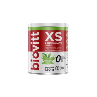 ✨Non Whey Biovitt XS (รสกรีนที ลาเต้) อร่อย เข้มข้น/อิ่มนาน แคลน้อย ลดความอยากอาหาร น้ำตาล 0% Fat 0% KCAL0% (ขนาด 120G)