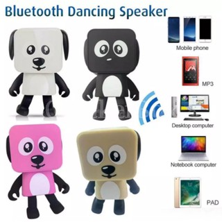 ลำโพงบลูทูธ รูปหมาเต้นได้ Mini Dance Robot Dog Wireless Bluetooth Speaker