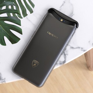 OPPO Find X เคสแฟชั่น เคลือบด้าน โปร่งแสง แม่เหล็ก ป้องกันกล้อง ยก แสง TPU บาง กันกระแทก เคสแข็ง oppo find x เคส