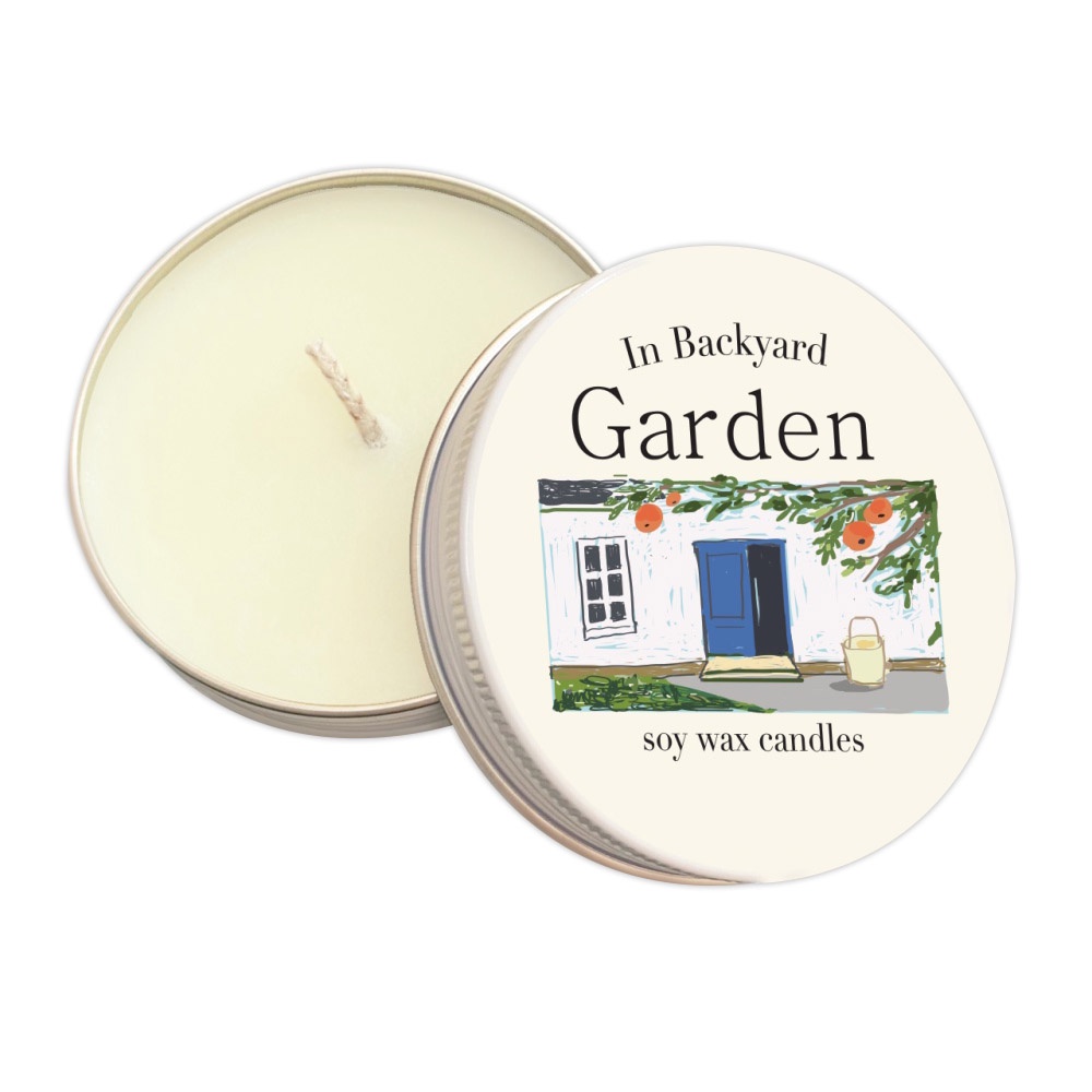 Summerstuff.marine - SOY WAX CANDLES กลิ่น IN BACKYARD GARDEN (60 g) - เทียนหอมไขถั่วเหลือง