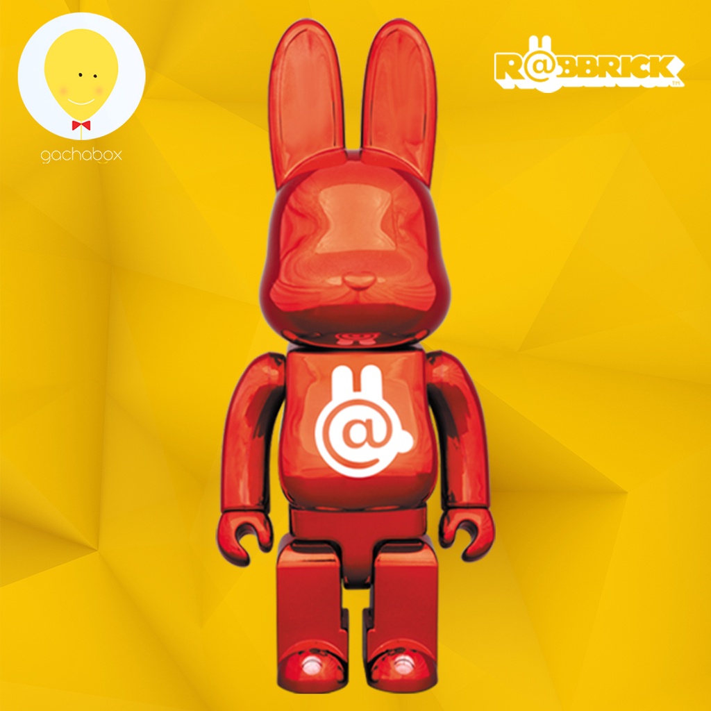 gachabox Rabbrick Red Chrome 400% แรบบริค พร้อมส่ง ของแท้ - Be@rbrick ...