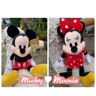 💟 Micky ❤️ Minnie 💟 นุ่มนิ่ม 15”