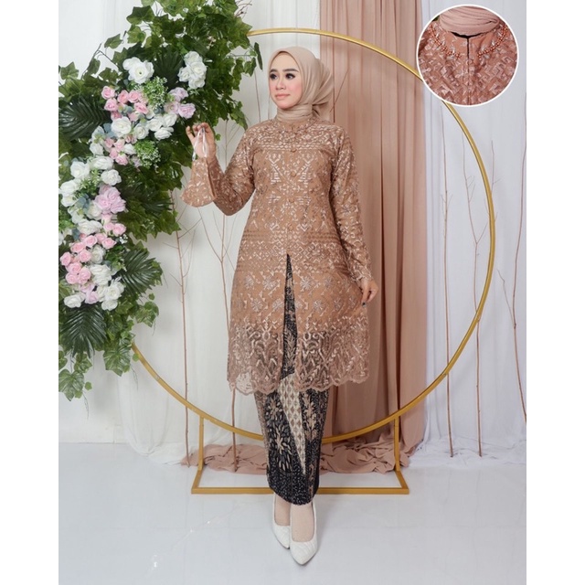 Kebaya Tile|Kebaya Kancing Depan| Kebaya Modern| Kebaya Pesta| Kebaya Kondangan| Kebaya Brukat| Keba