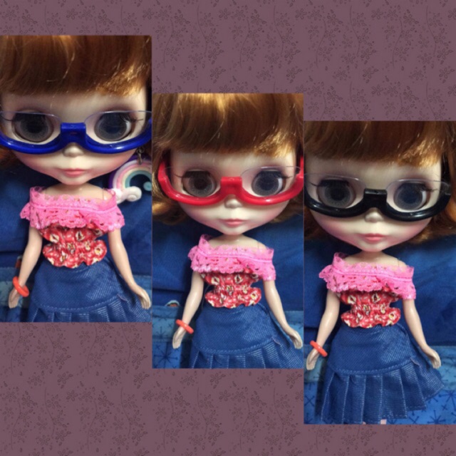 รองเท้า กับ แว่น ตุ๊กตาบลายธ์ ลิกะ Blythe lica