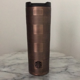 Starbucks thermos bronze chess 16oz