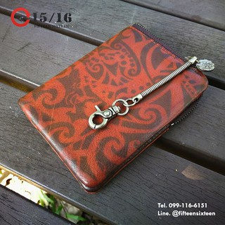 Fifteen Sixteen กระเป๋าสตางค์หนัง พร้อมส่ง รุ่น  Apache Wallet : M6091