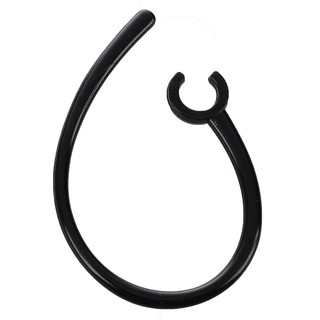 3 Pcs Handfree 5.5Mm Hole Black Plastic Earhook for Bluetooth Earphone