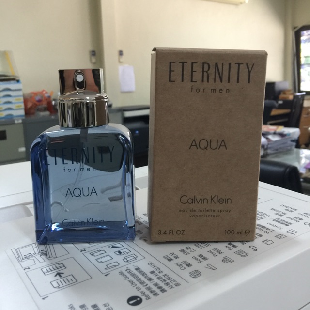 Eternity for men aqua 100 ml กล่องเทสเตอร์ ปีเก่า