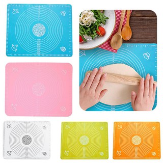 (☻Baking☻)Silicone Non-Stick Mat Oven Scale Rolling Dough Pad Pastry Mat