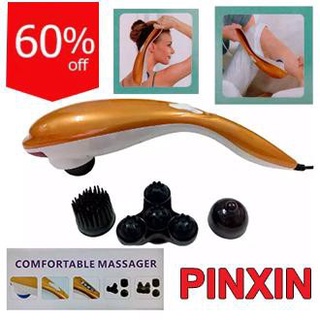 เครื่องนวดปลาโลมา Pinxin Comfortable Massager   เครื่องนวดไฟฟ้ารูปปลาโลมา(ใหญ่)เอนกประสงค์ ต้นคอ หลัง ไหล่ แขน ขา ฝ่ามือ