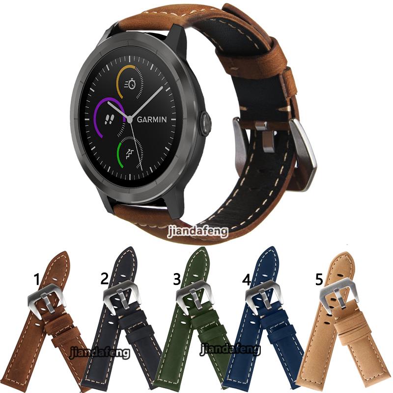 สายรัดหนังแท้ Panerai สำหรับ Garmin Vivoactive 3