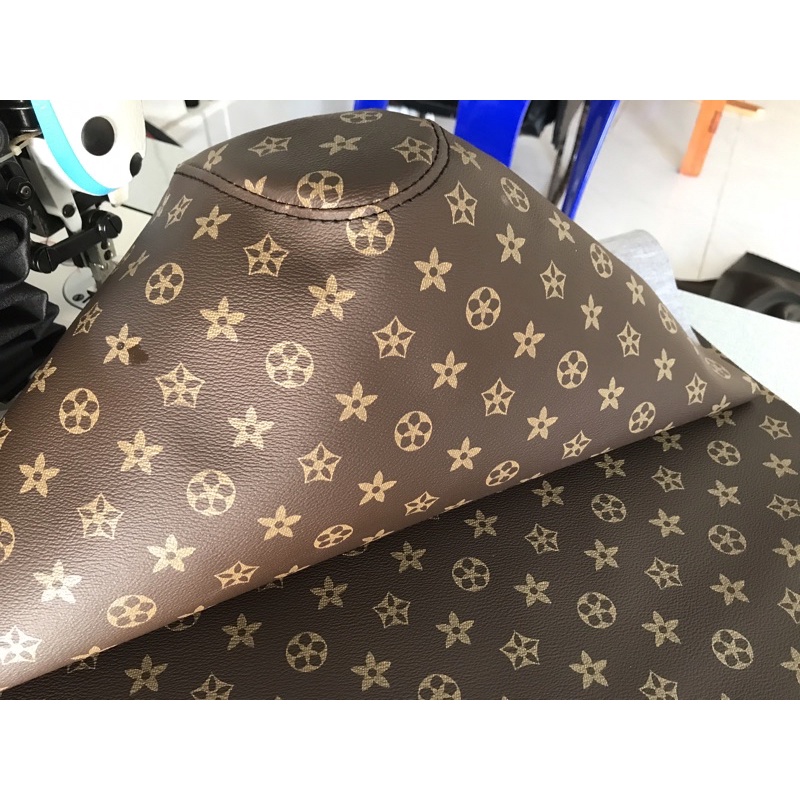 ผ้าเบาะหลุยส์ พร้อมเย็บหัวเบาะ มีโค๊ดส่วนลด