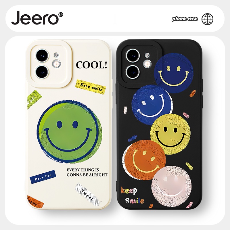 Jeero เคสคู่ เคสไอโฟน คู่รัก กันกระแทกซิลิโคนนุ่มน่ารักตลก เคสโทรศัพท์ Compatible for iPhone 16 15 14 13 12 11 Pro Max SE 2020 X XR XS 8 7 ip Plus HFF1267