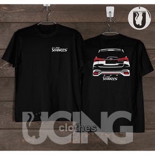 เสื้อยืด ลาย Toyota All New Yaris สําหรับยานยนต์