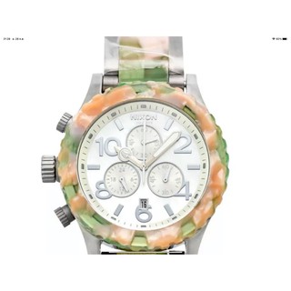 นาฬิกา NIXON WOMENS A037 1539 42-20 CHRONO CHRONOGRAPH พร้อมกล่อง (ใหม่)