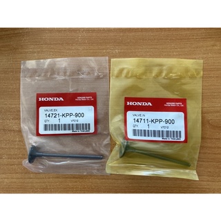 วาล์วไดี+วาล์วไอเสีย CBR ,CBR-150i แท้ VCM 14711-KPP-900 14721-KPP-900
