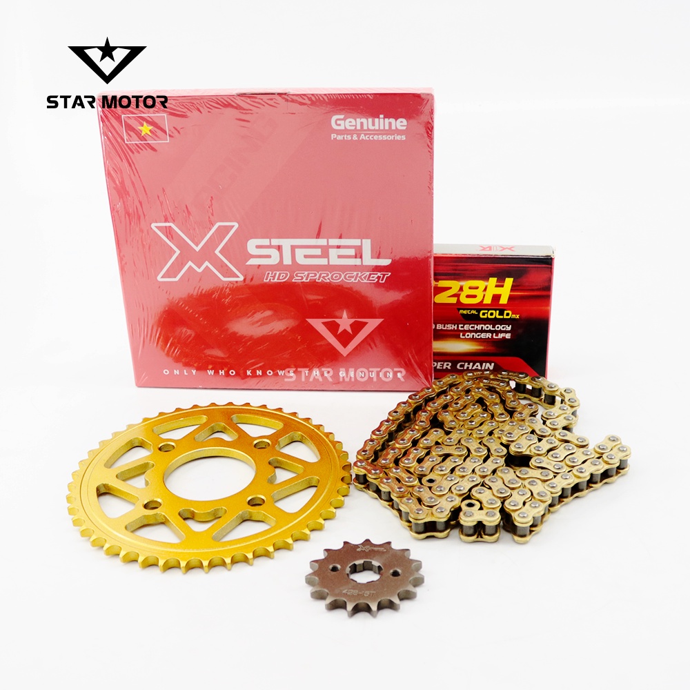 ชุดเฟืองโซ่ X1R ของแท้ สําหรับ Exciter 150 - 155 ผู้ชนะ v1 winner x, R15V3