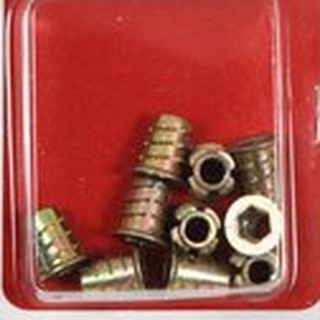 ตัวหนอนฝังไม้ DN-613 10ตัว  (ขนาด 6X13MM)