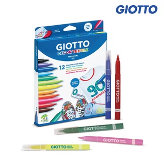 ปากกาเมจิกเพ้นท์ผ้า (GIOTTO Decor Textile)