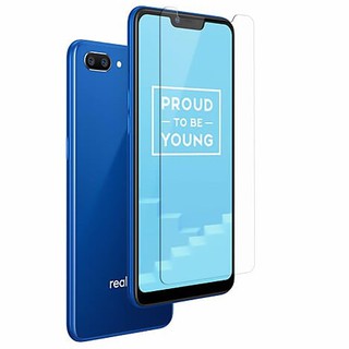 ฟิล์มกระจก นิรภัย เต็มจอ กาวเต็มแผ่น เรียวมี ซี1  Full Glue Tempered Glass Screen For Realme C1 (6.2")