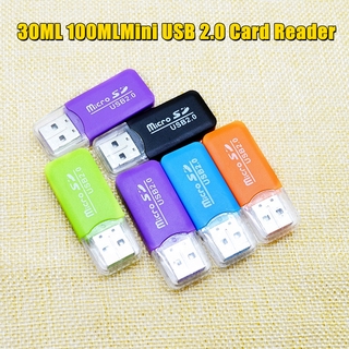 การ์ดรีดเดอร์ขนาดเล็ก Usb 2 . 0 รองรับ Micro Sd Tf Memory Card