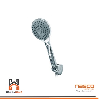 NASCO หัวฝักบัว 3ฟังก์ชั่นพร้อมสายและขอแขวนสีโครเมี่ยม รุ่น FS-9310-Sp ฝักบัว หัวฝักบัว3ฟังก์ชั้น นัสโก้ สีโครเมี่ยม